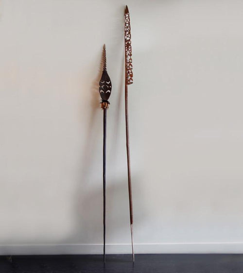 Papua New Guinea Carved Spear